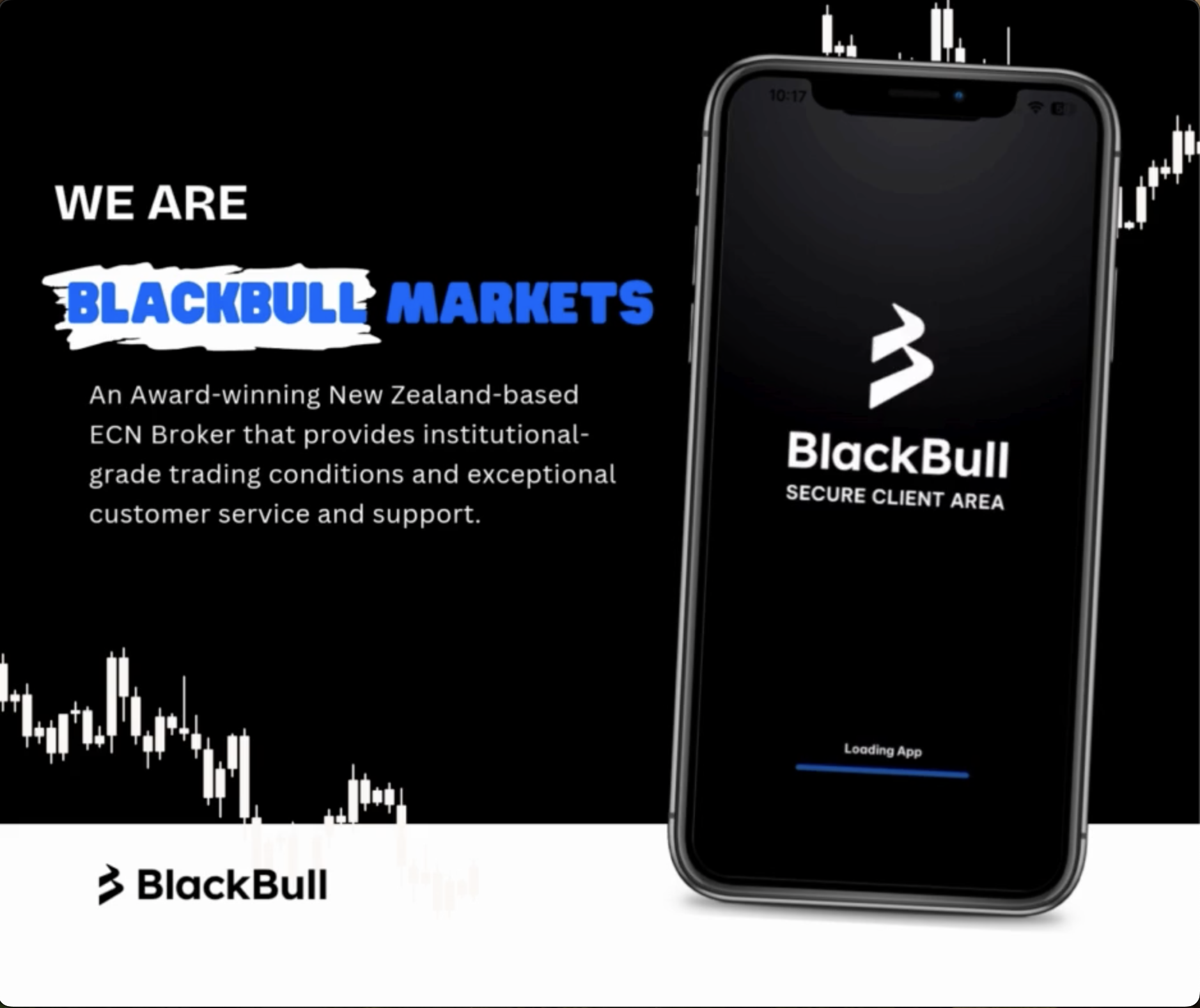 BlackBull Markets — live trading app UI